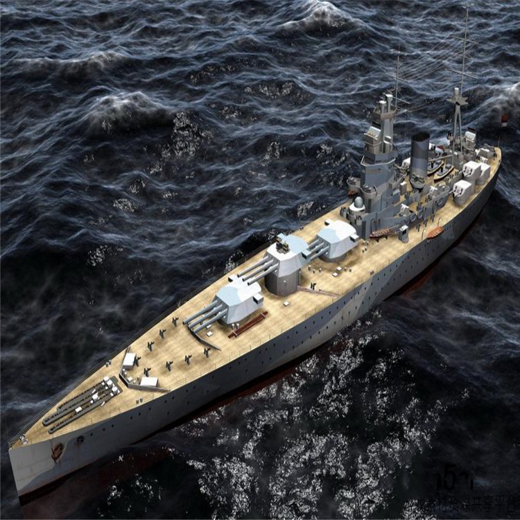 邕宁纳尔逊军舰模型